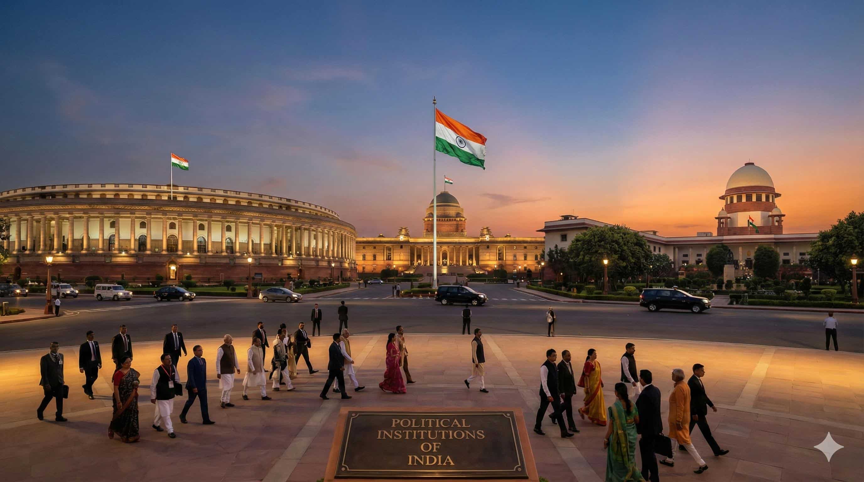 Political Institutions | Types, Role, Significance